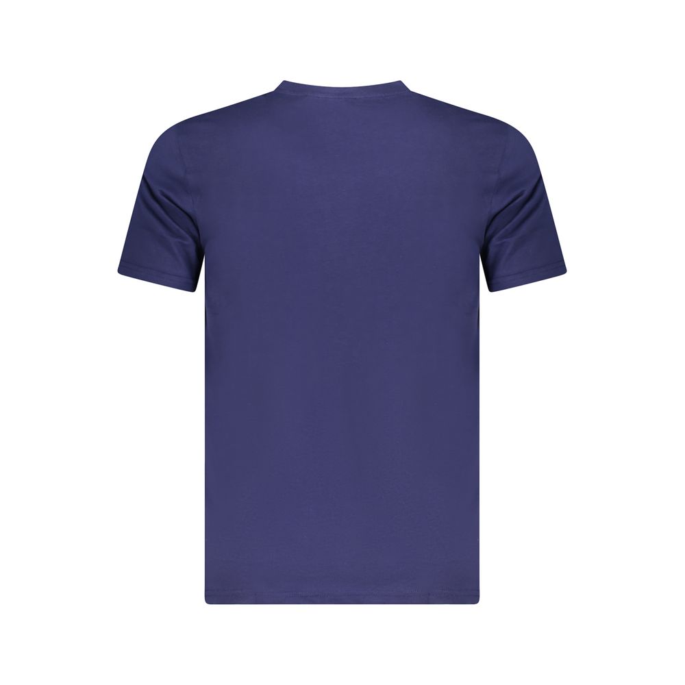 Cavalli Class Blu Cotton Men T-Shirt - Image 2