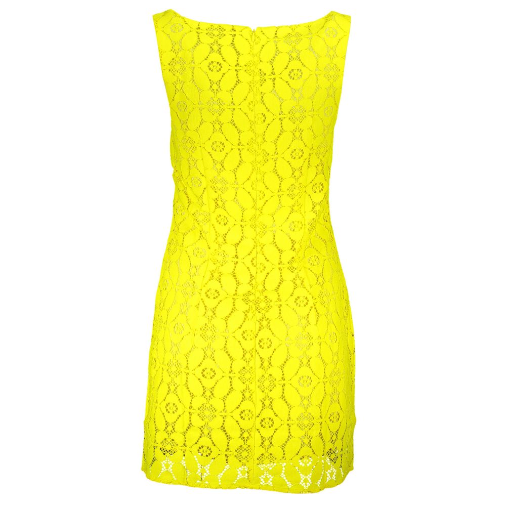 Desigual Yellow Polyester Women Dress - Image 2