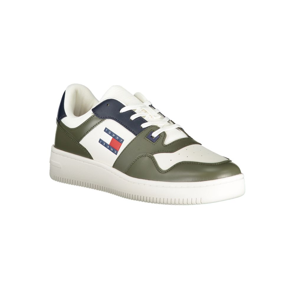 Tommy Hilfiger Verde Leather Men Sneaker - Image 2
