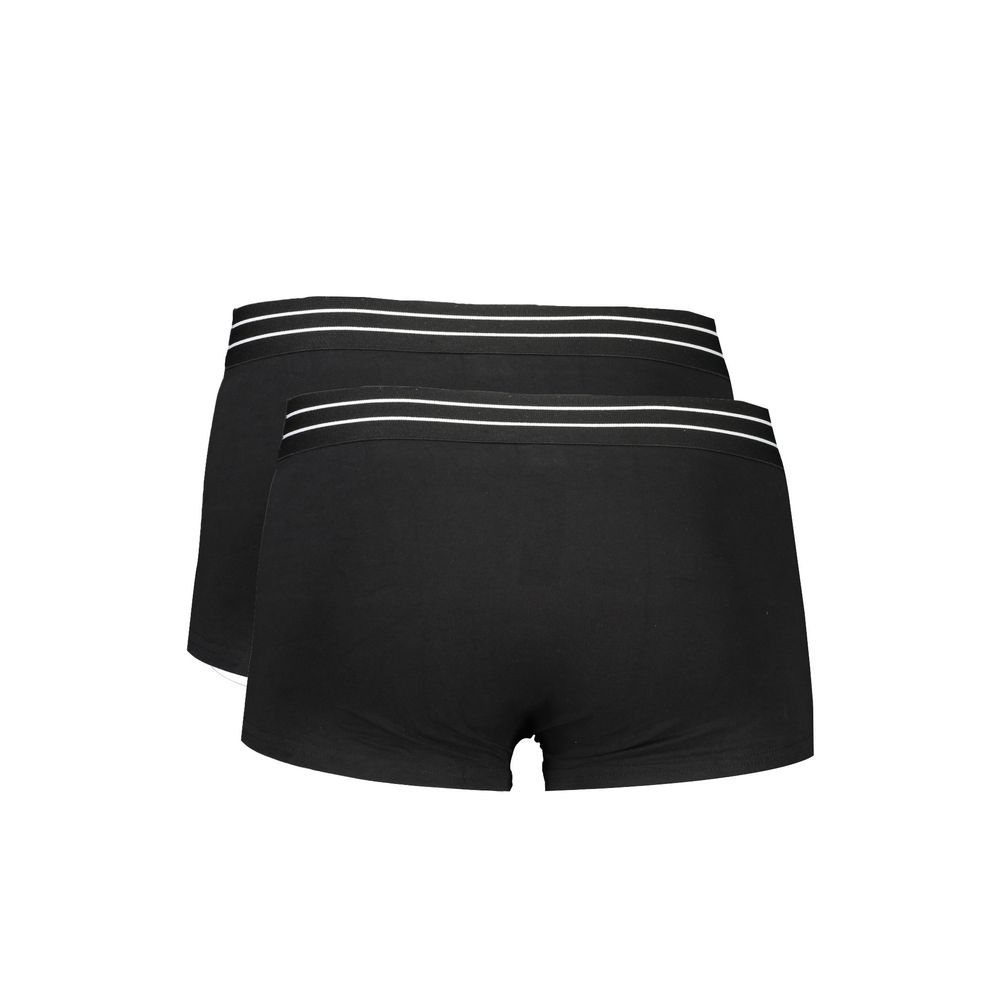 Cavalli Class Black Cotton Men's Boxer Briefs - Image 2
