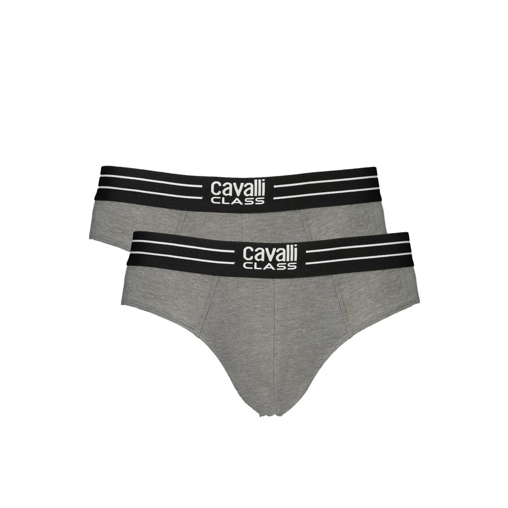 Cavalli Class Brown Cotton Men Underwear