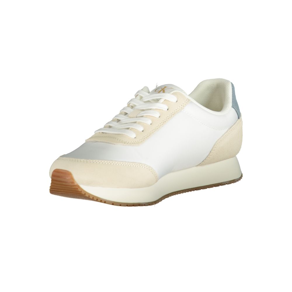 Calvin Klein White Polyester Men Sneaker - Image 3