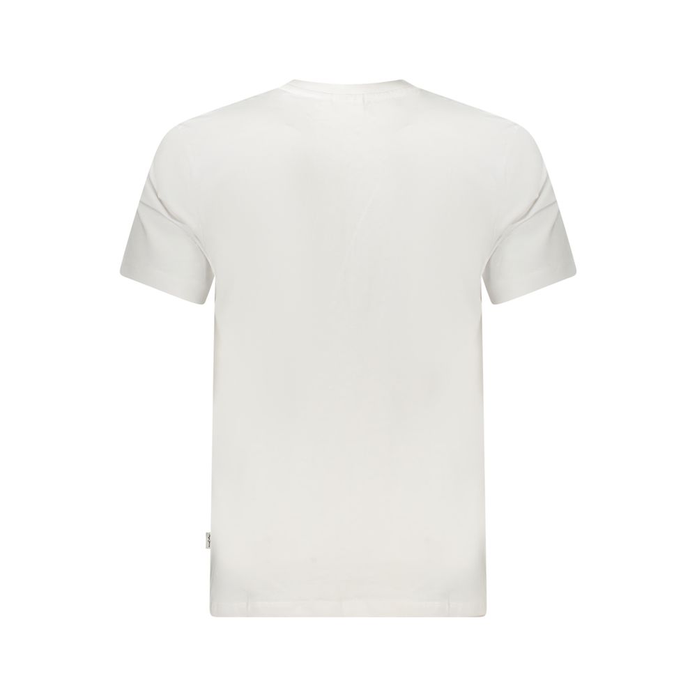 Pepe Jeans White Cotton Men's T-Shirt - Image 3