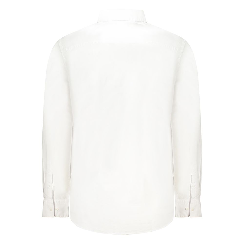 Calvin Klein White Cotton Men Shirt - Image 2