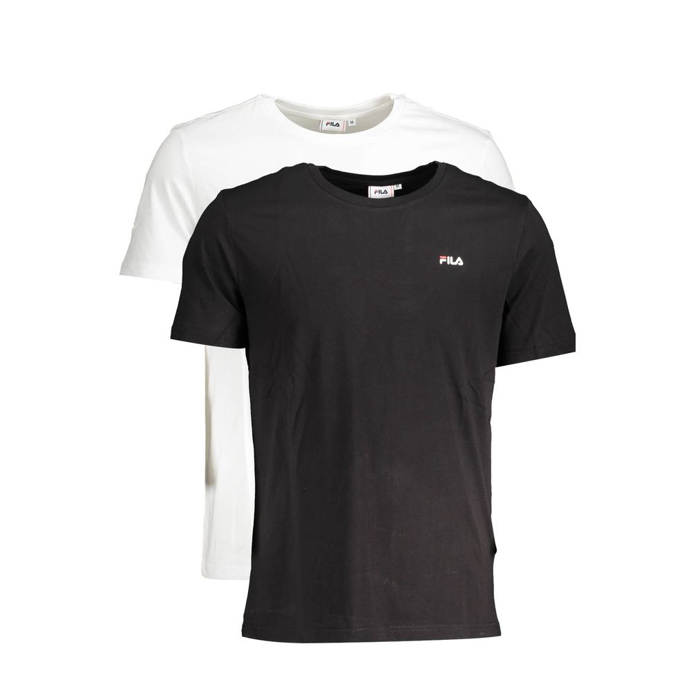 Fila White Cotton Women T-Shirt - Image 2