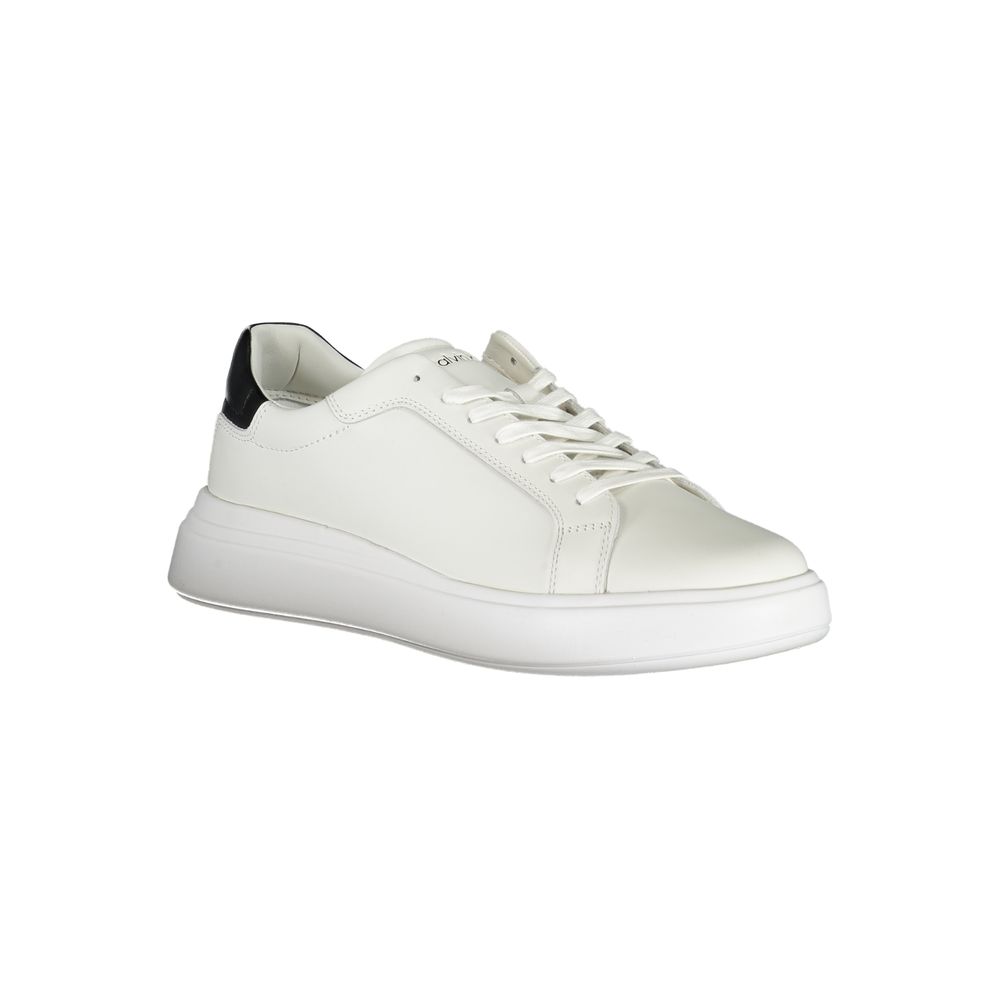 Calvin Klein Sleek White Sneakers with Contrast Accents - Image 2