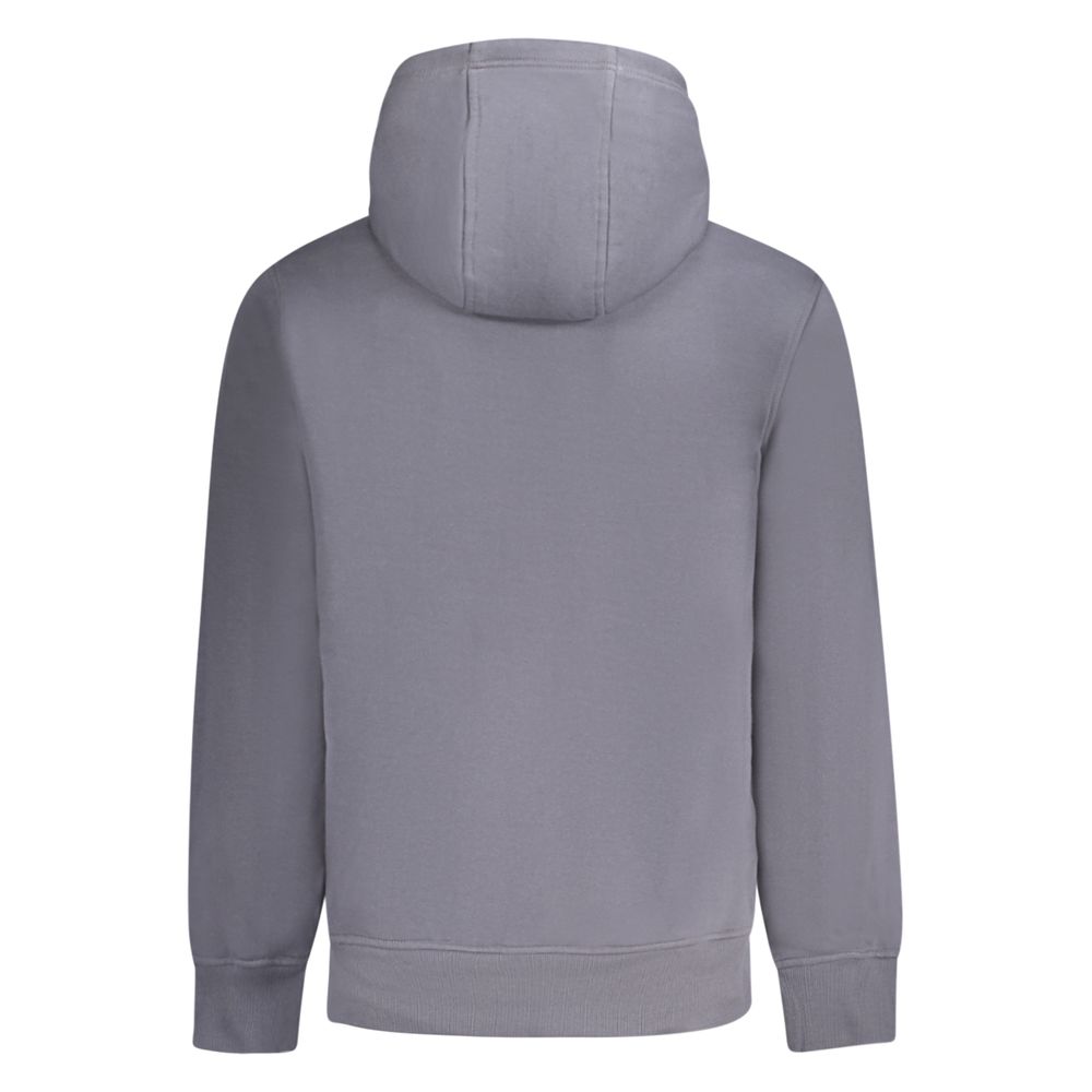 Calvin Klein Blue Cotton Men's Hoodie - Image 2