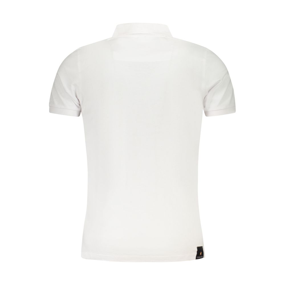 Accademia Militare Bianco Cotton Men Polo - Image 2