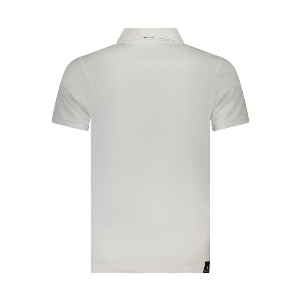 Accademia Militare Bianco Cotton Mens Polo - Image 2