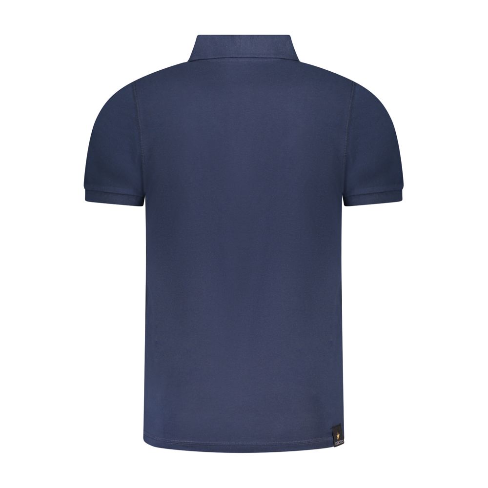 Accademia Militare Blu Cotton Men Polo - Image 2