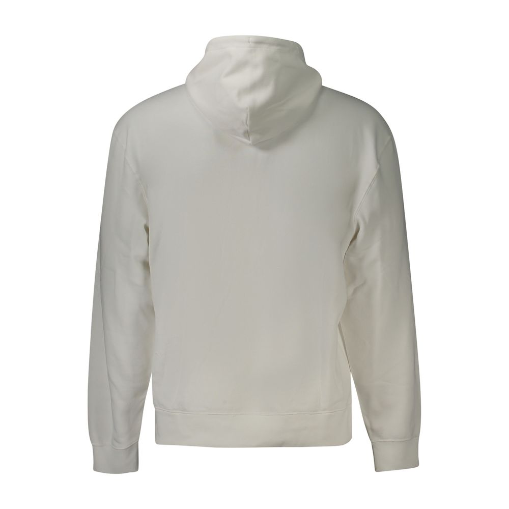 Calvin Klein White Cotton Men's Sweatshirt - Image 2