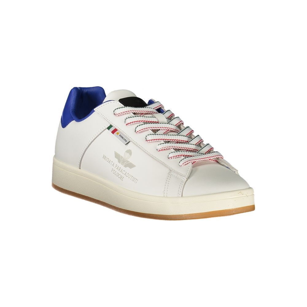 Esercito 1659 White Polyurethane Men Sneaker - Image 2