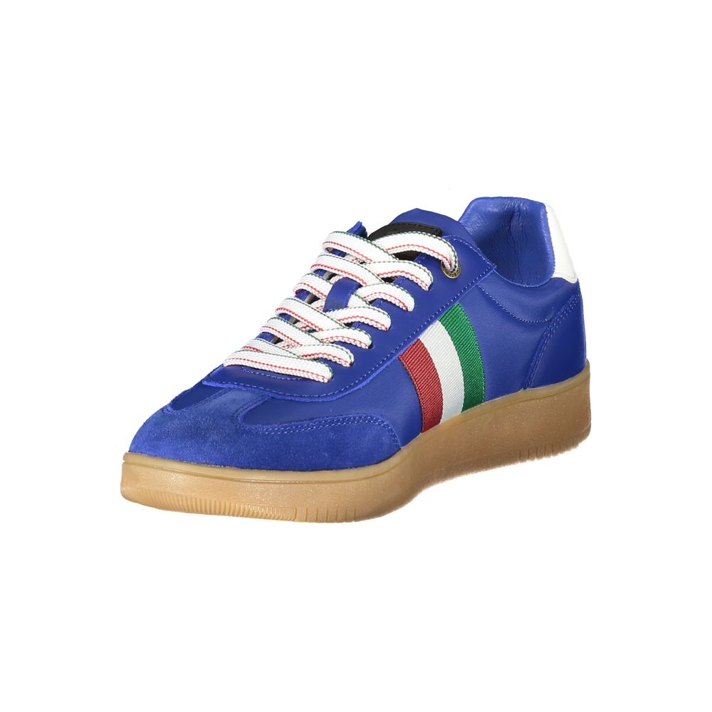 Esercito 1659 Blu Polyurethane Men Sneaker - Image 3
