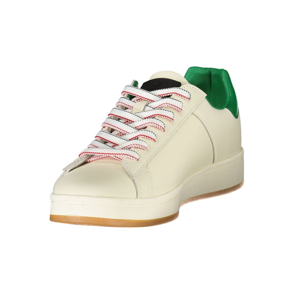 Esercito 1659 White Polyurethane Men Sneaker - Image 3