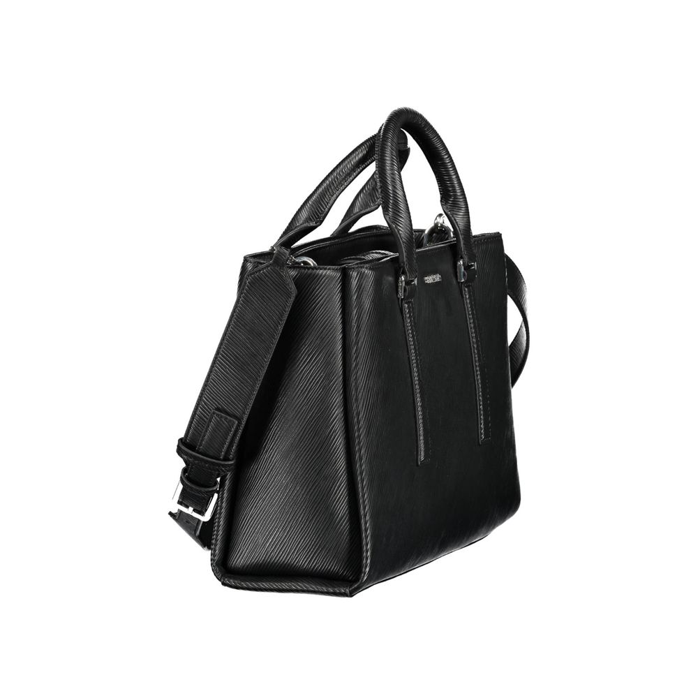 Calvin Klein Nero Poliestere Women Handbag - Image 3