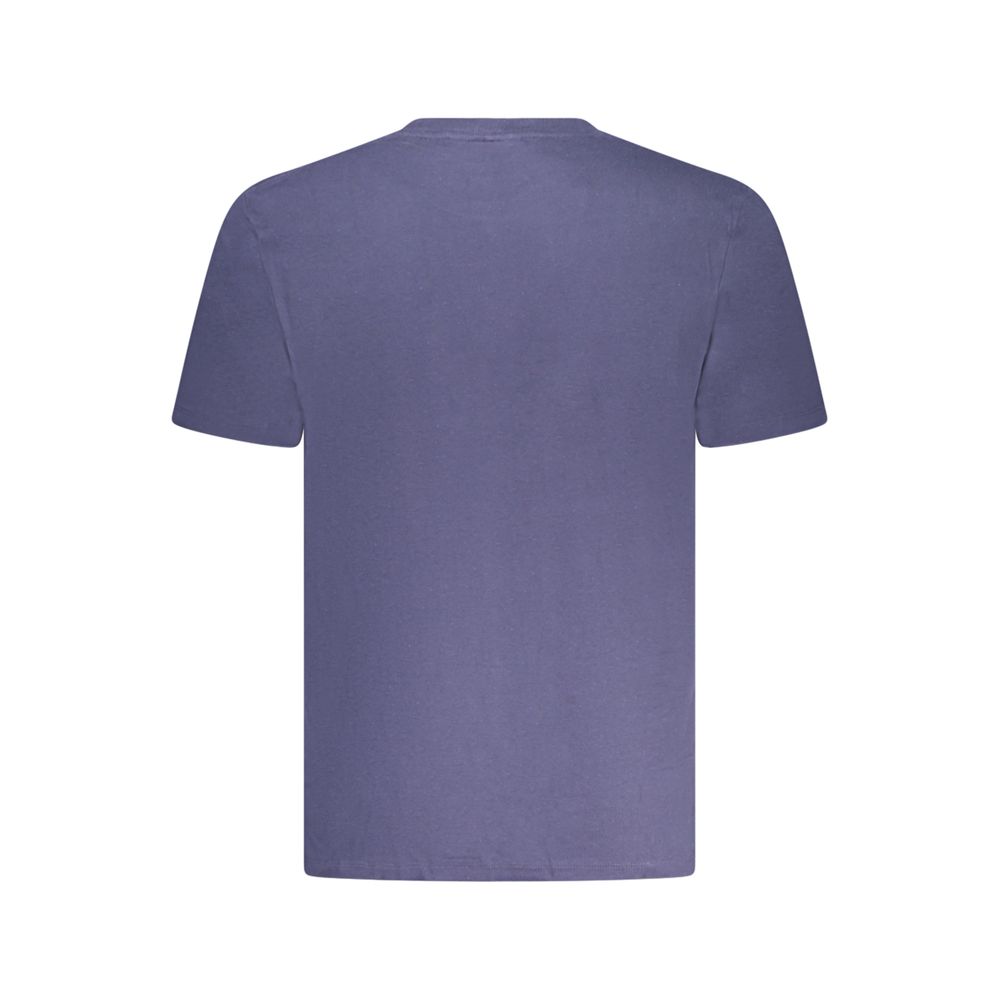 Wrangler Blue Cotton Men's T-Shirt - Image 2