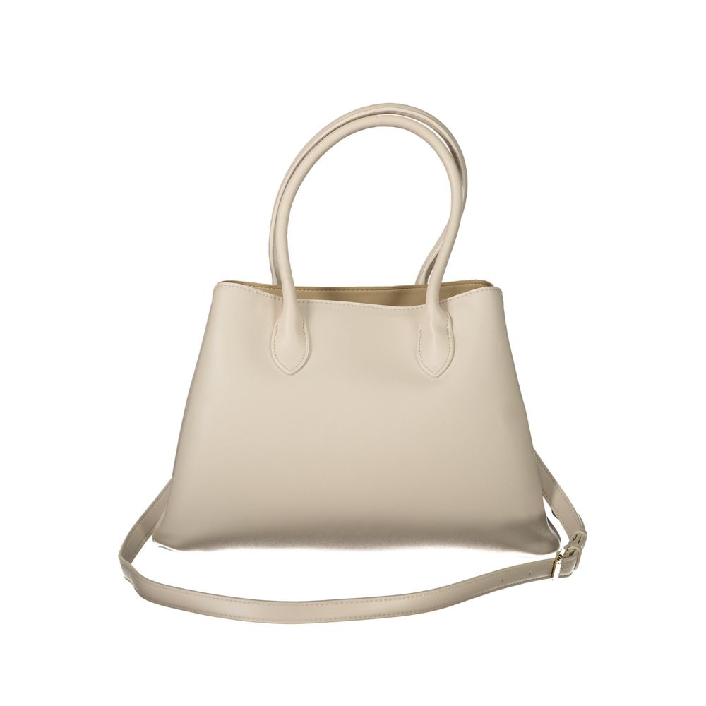 Mario Valentino Beige Polyethylene Women Handbag - Image 2