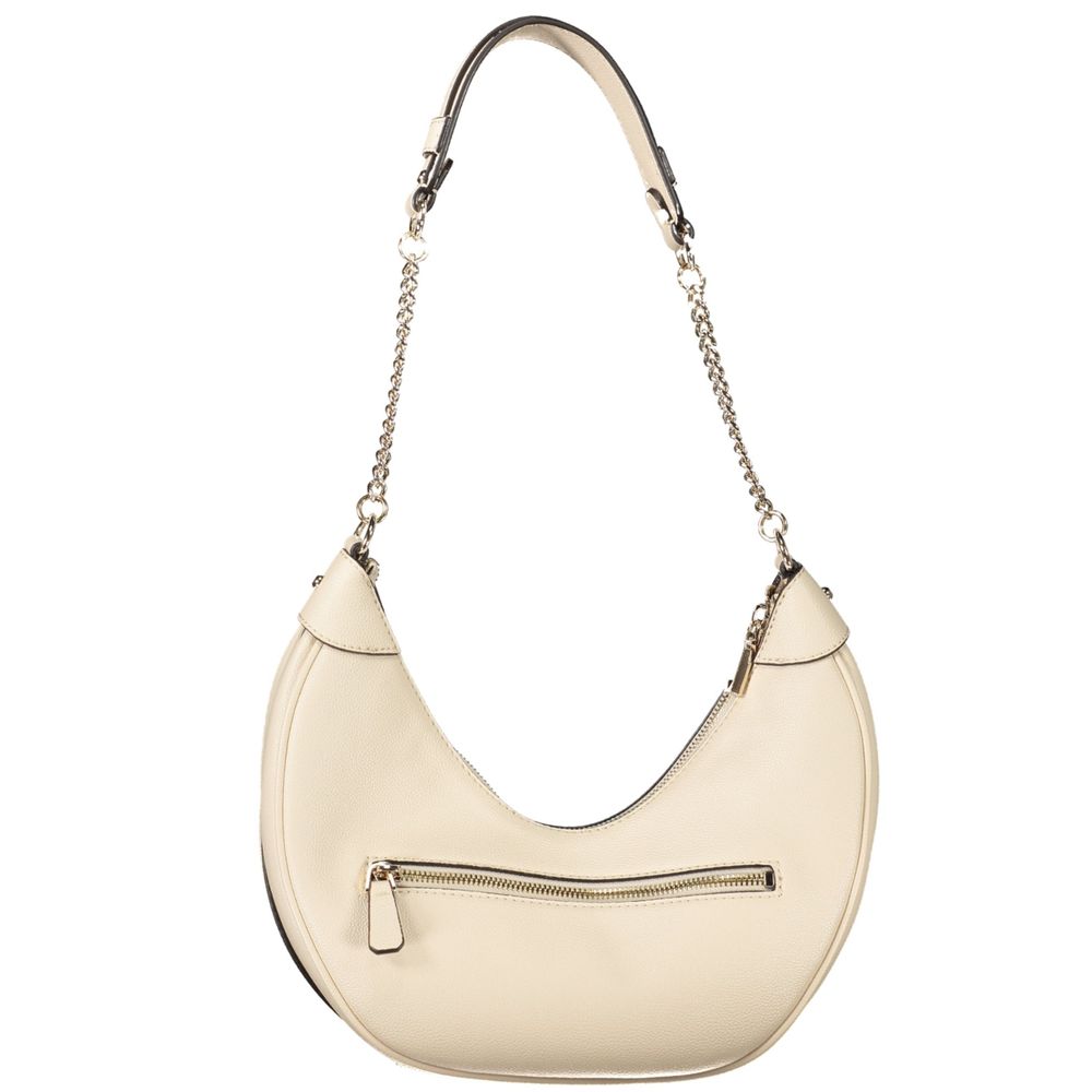 Guess Jeans Beige Polyethylene Women Handbag - Image 2