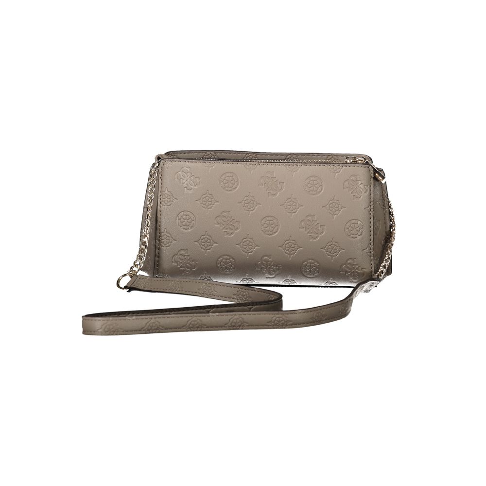 Guess Jeans Marrone Poliuretano Female Shoulder Bag - Image 2