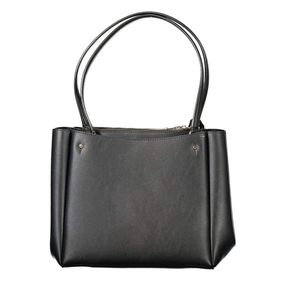 Guess Jeans Nero Poliuretano Women Handbag - Image 2