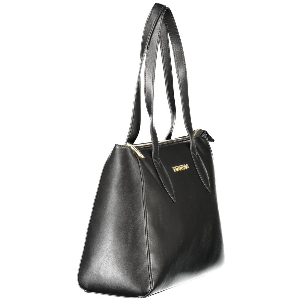 Mario Valentino Black Polyurethane Women Handbag - Image 3