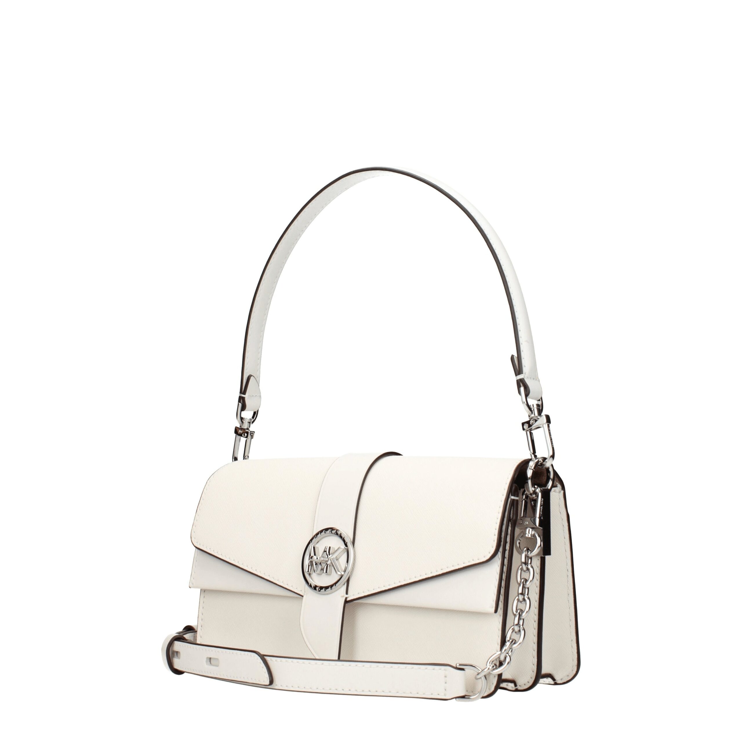 Michael Kors White Leather Handbag - Image 2
