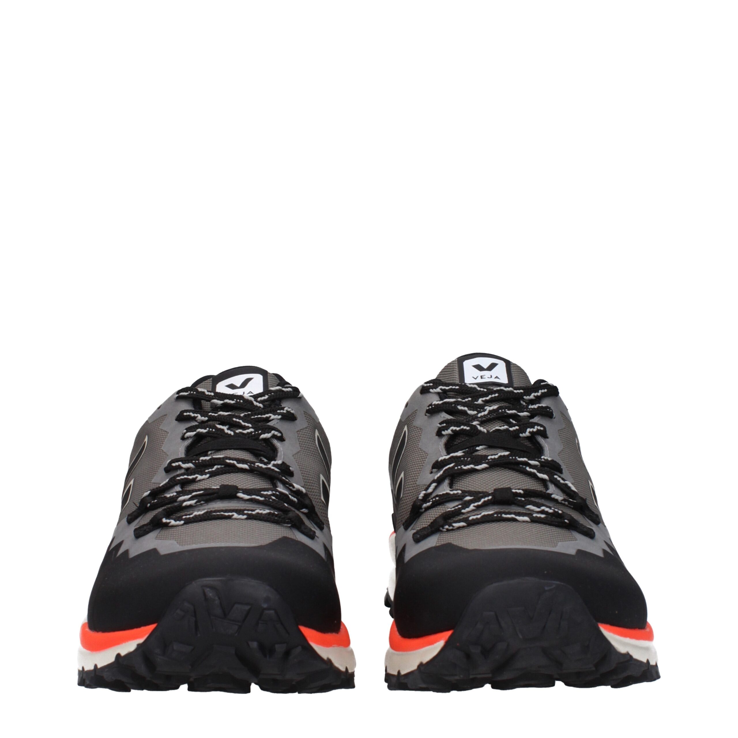 Veja Gray Fabric Athletic Sneakers - Image 3