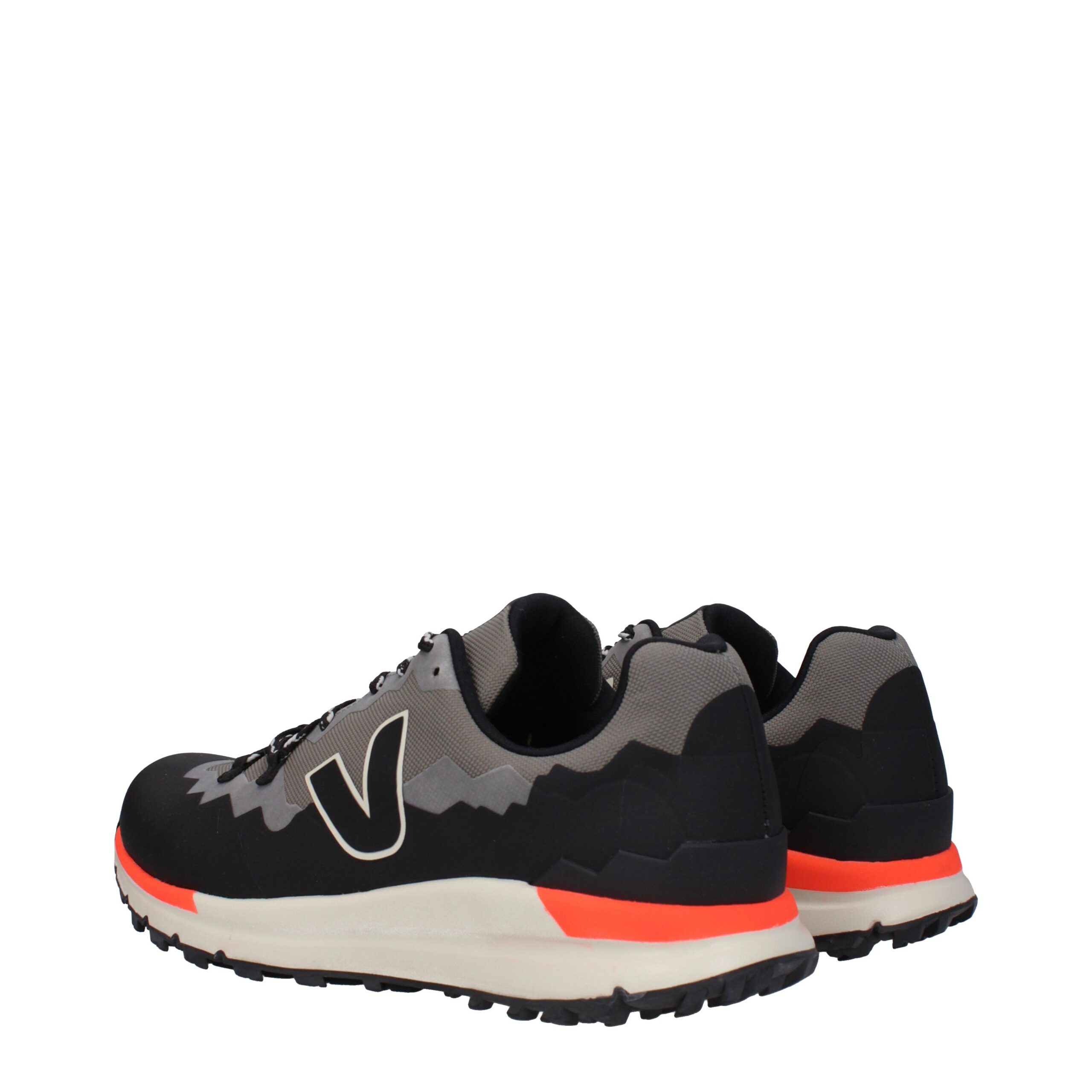 Veja Gray Fabric Athletic Sneakers - Image 4