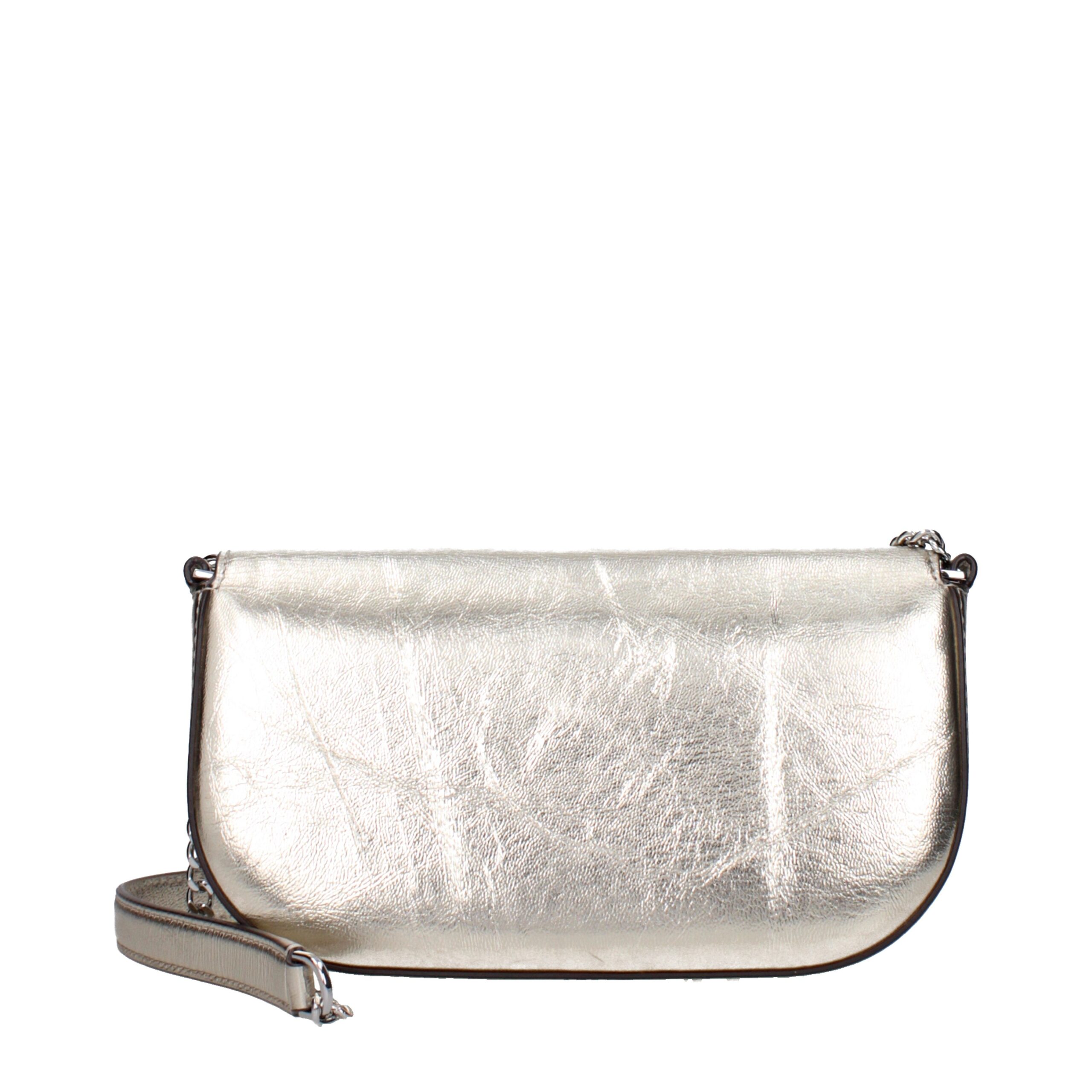 Tory Burch Gold Leather Crossbody Bag - Image 3