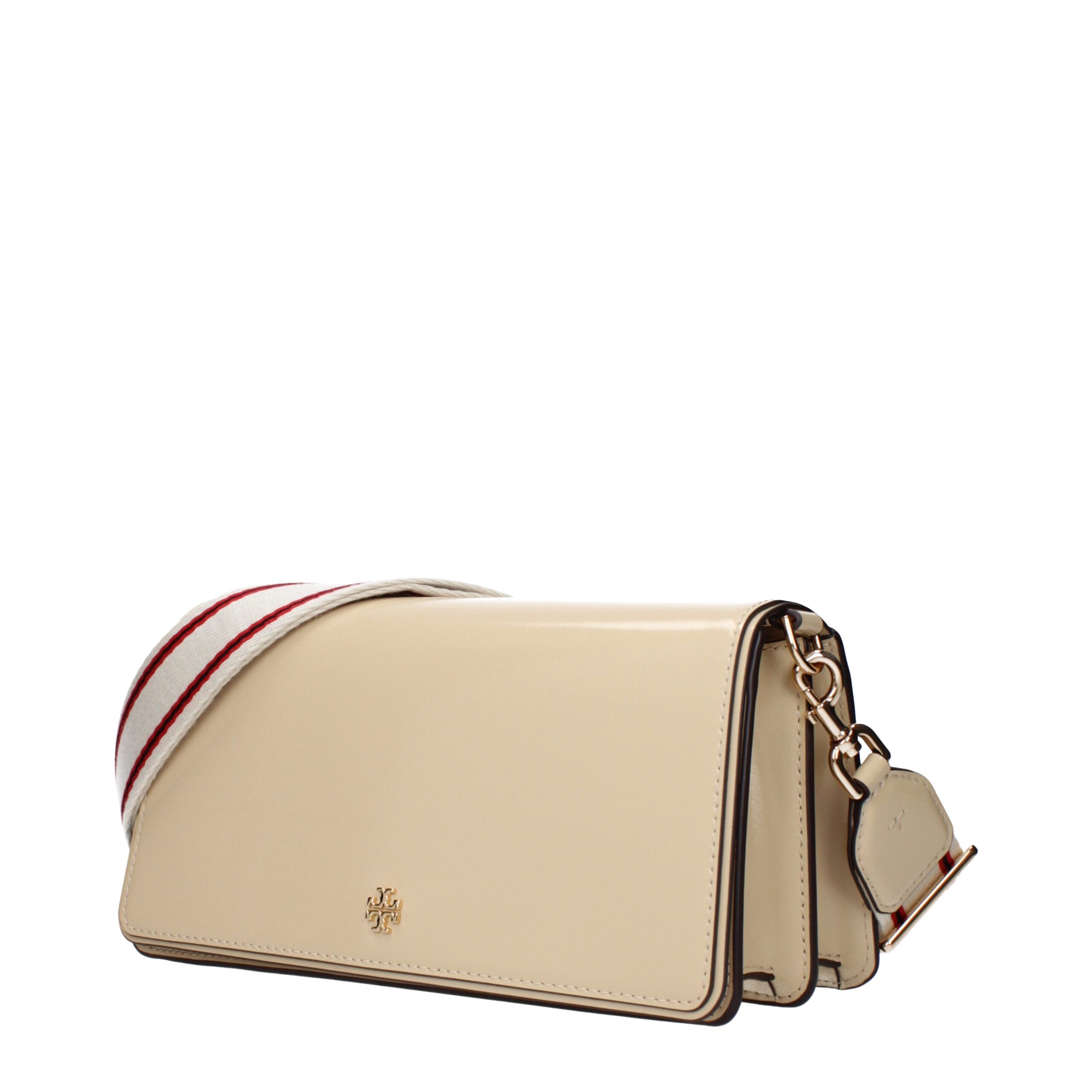 Tory Burch Beige Leather Crossbody Bag - Image 2