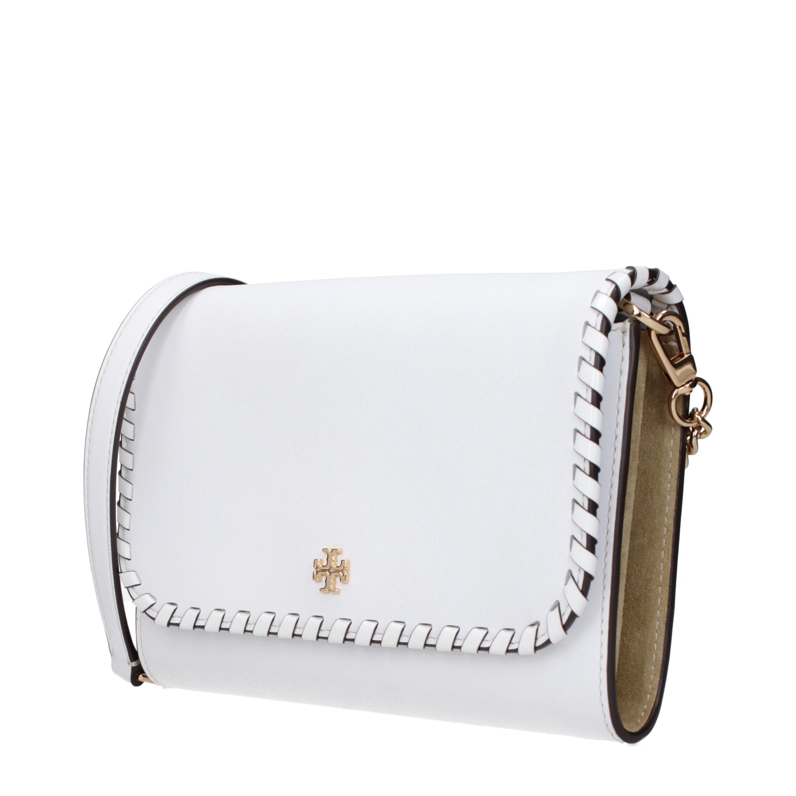 Tory Burch White Leather Clutch Bag - Image 2