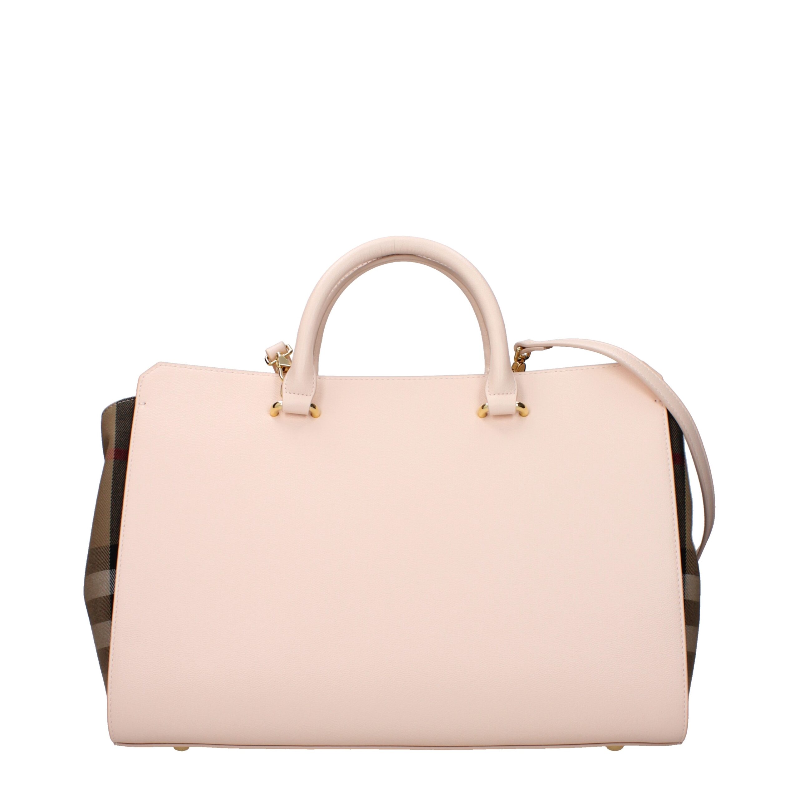 Burberry Pink Leather Handbag - Image 3