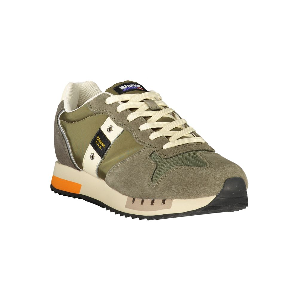 Blauer Verde Poliuretano Uomo Sneaker - Image 2