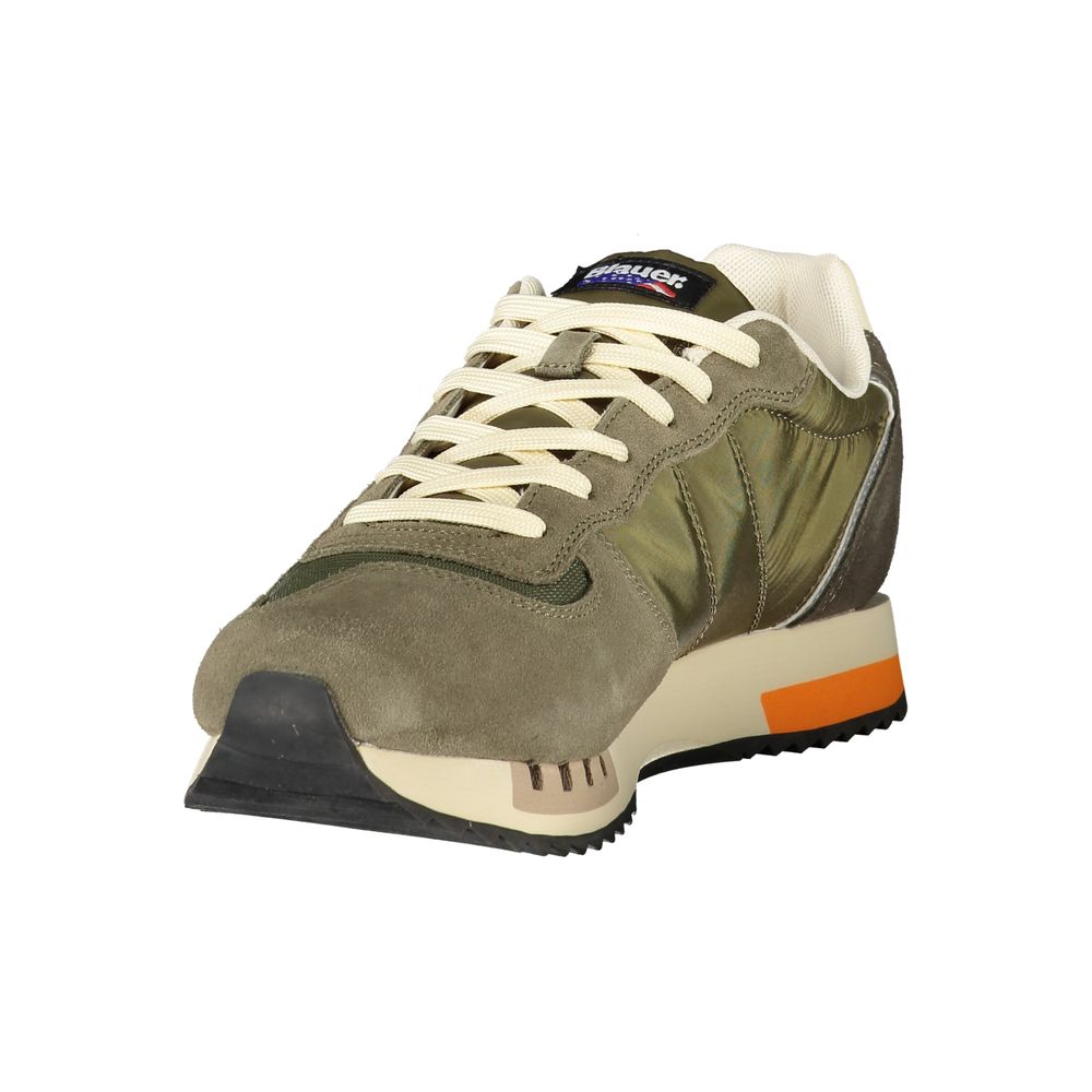 Blauer Verde Poliuretano Uomo Sneaker - Image 3