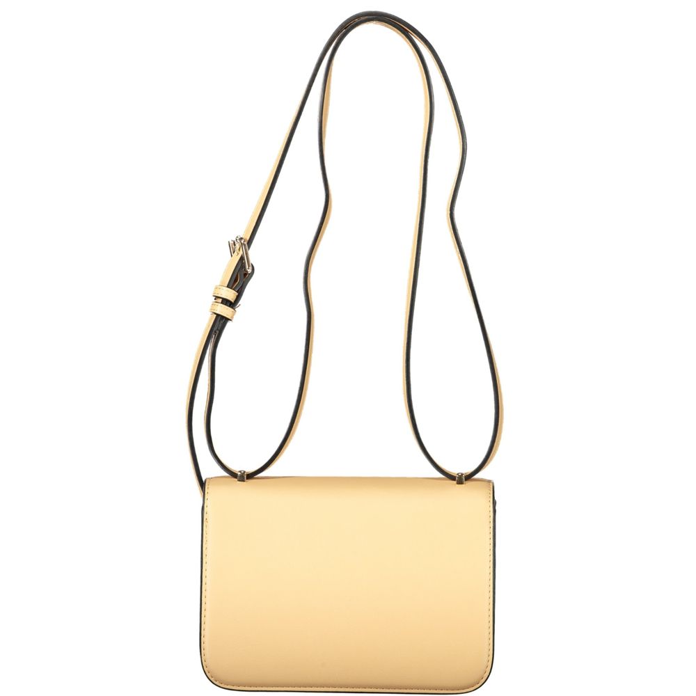 Mario Valentino Beige Polyurethane Women Handbag - Image 2