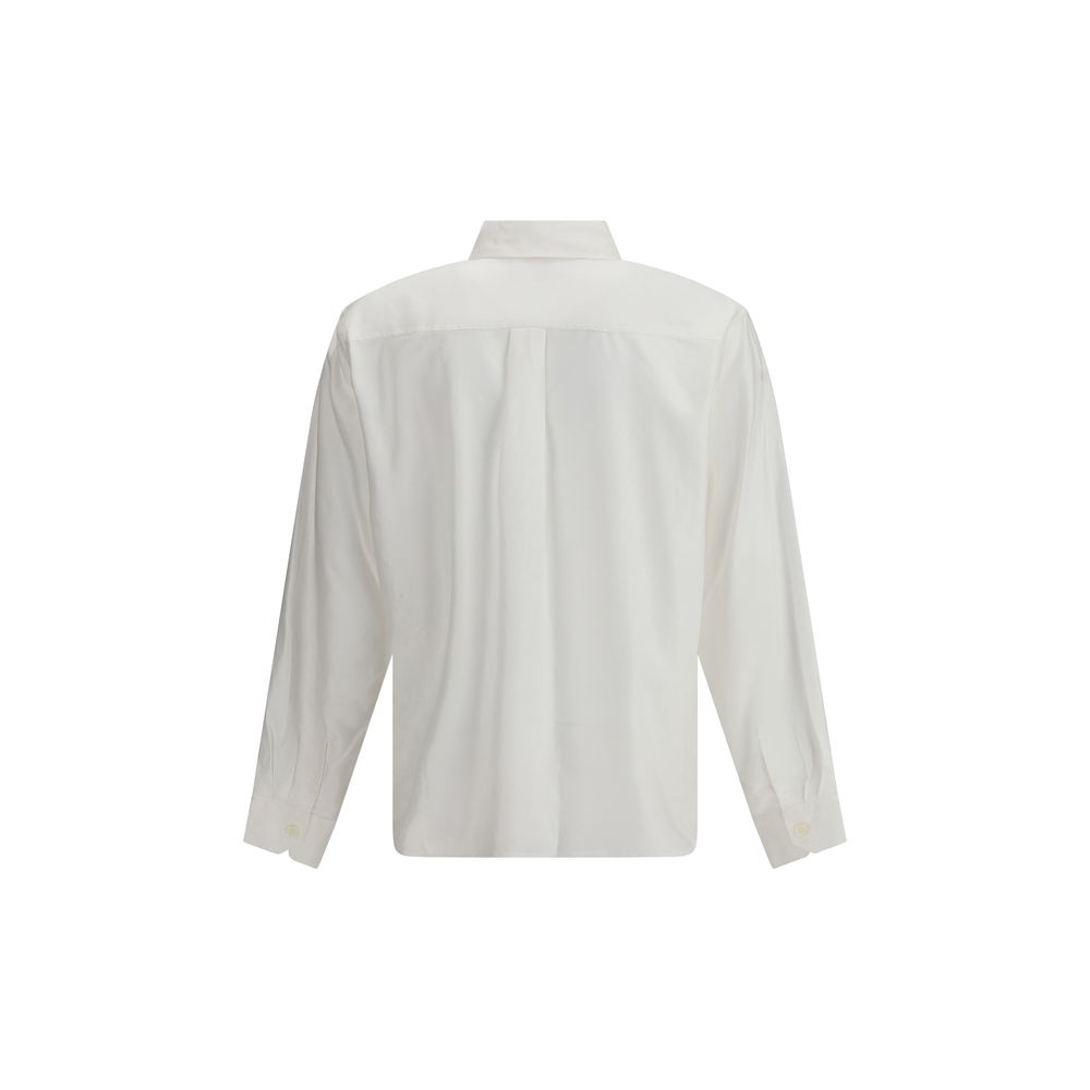 Our Legacy White Tencel Dress Shirt - Image 2