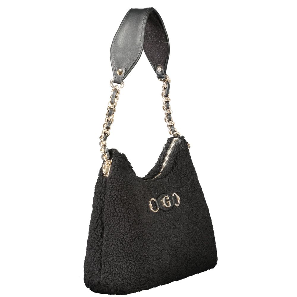 Guess Jeans Nero Polyester Women Handbag - Image 3