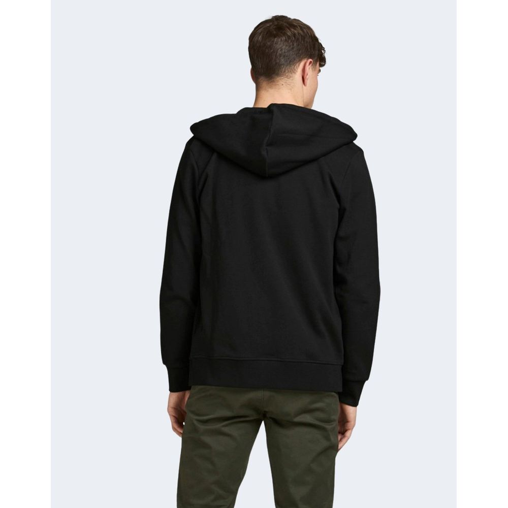Jack Jones Black Cotton Hoodie - Image 2