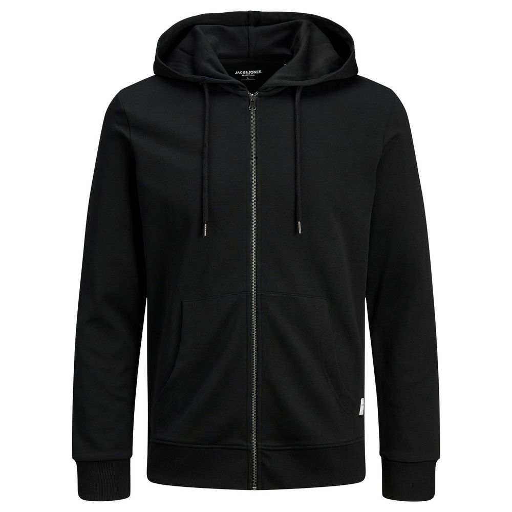 Jack Jones Black Cotton Hoodie - Image 4