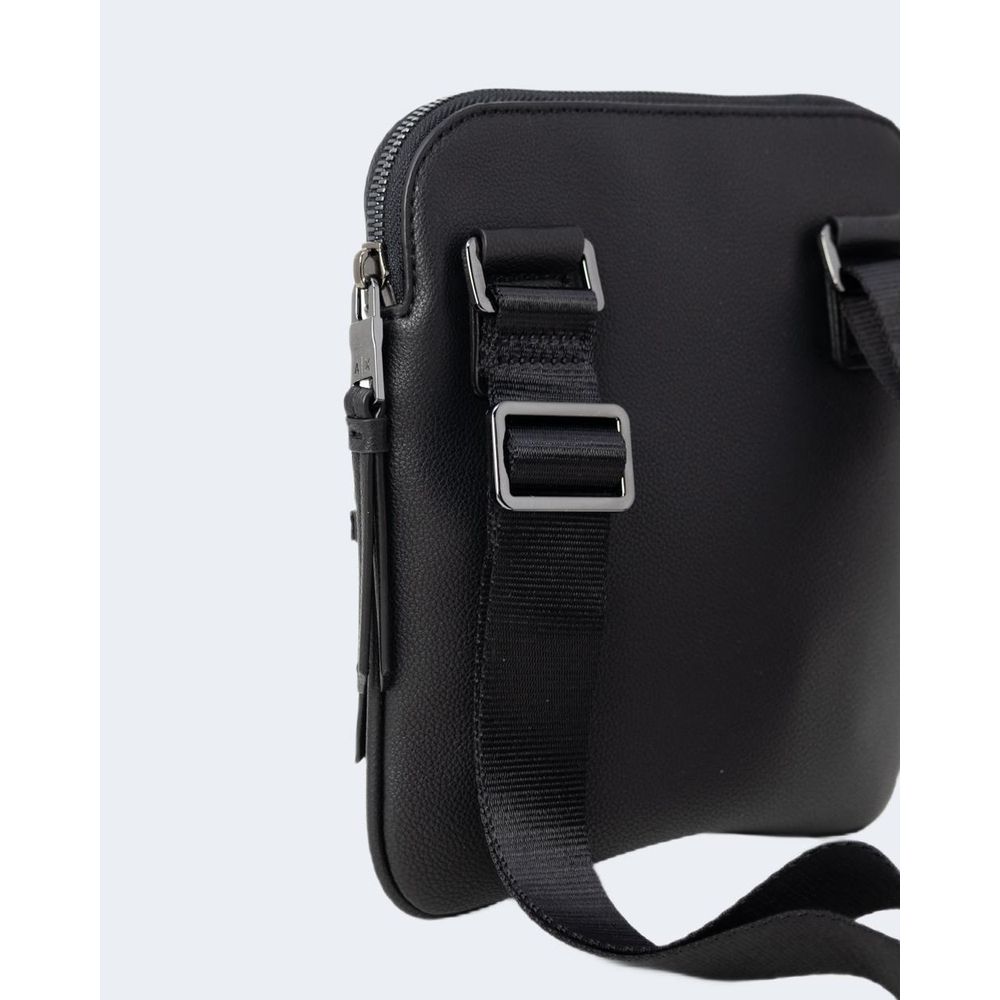 Armani Exchange Black Polyester Messenger Bag - Image 3