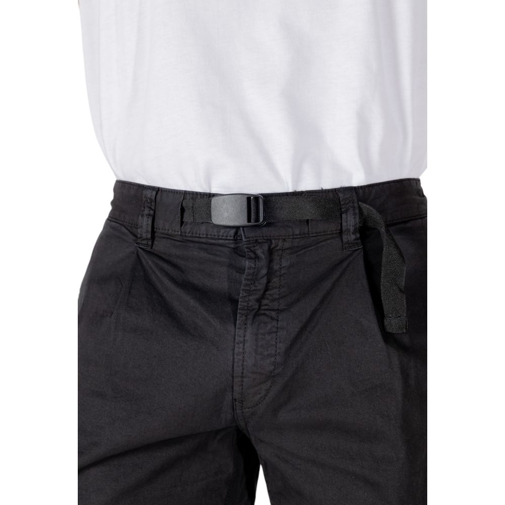 Hugo Boss Black Cotton Bermuda Shorts - Image 5