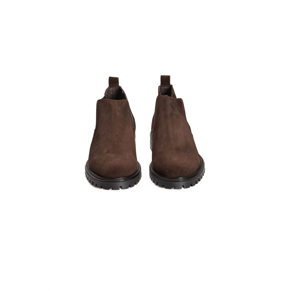 Roberto Pepe Luxury Brown Calfskin Men Boot - Image 2