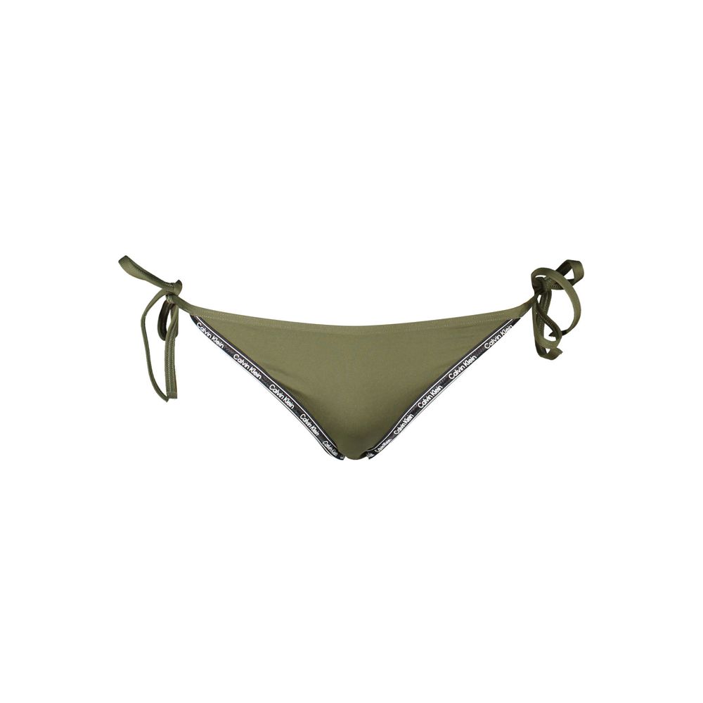 Calvin Klein Verde Polyester Woman Swim Brief
