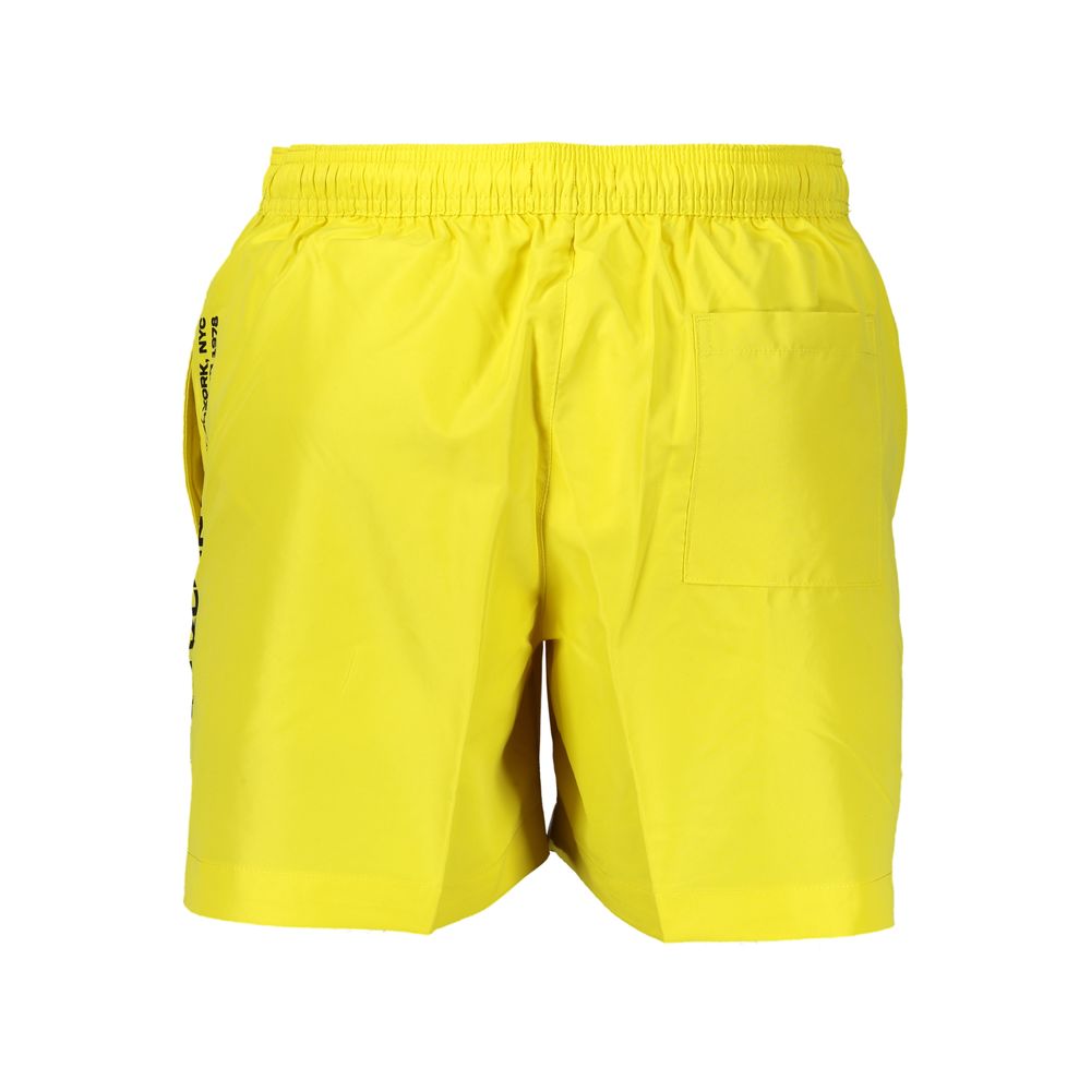 Calvin Klein Giallo Recycled Polyester Men's Swim Boxer - Image 2
