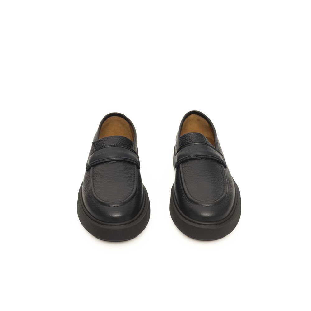 Cerruti 1881 Blue Cowhide Men's Loafer - Image 2