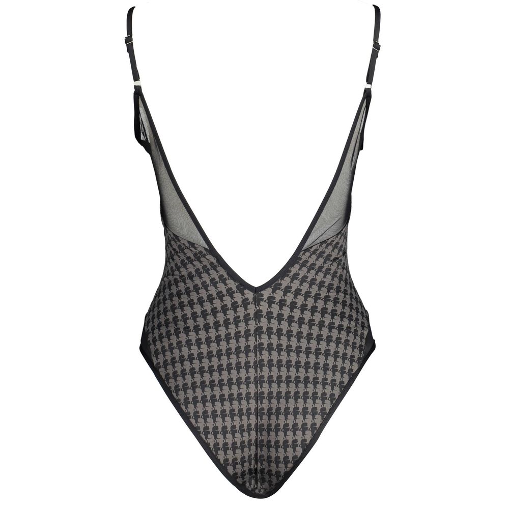 Karl Lagerfeld Black Polyamide Women's Swimsuit - Image 2