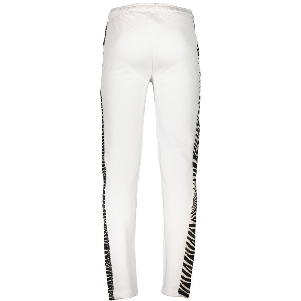 Cavalli Class White Cotton Men's Sweatpant - Image 2