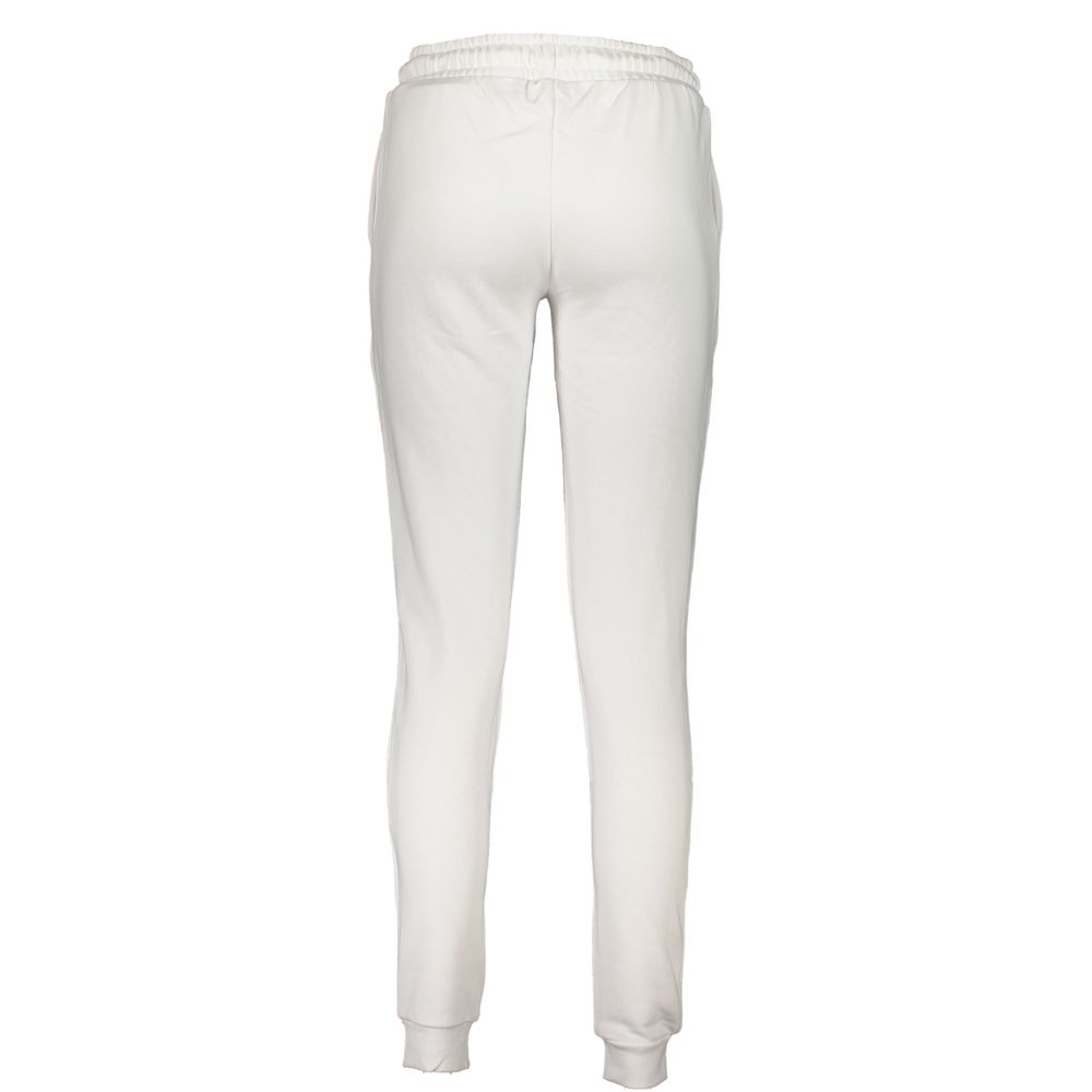 Cavalli Class White Cotton Women's Sweatpant - Image 2