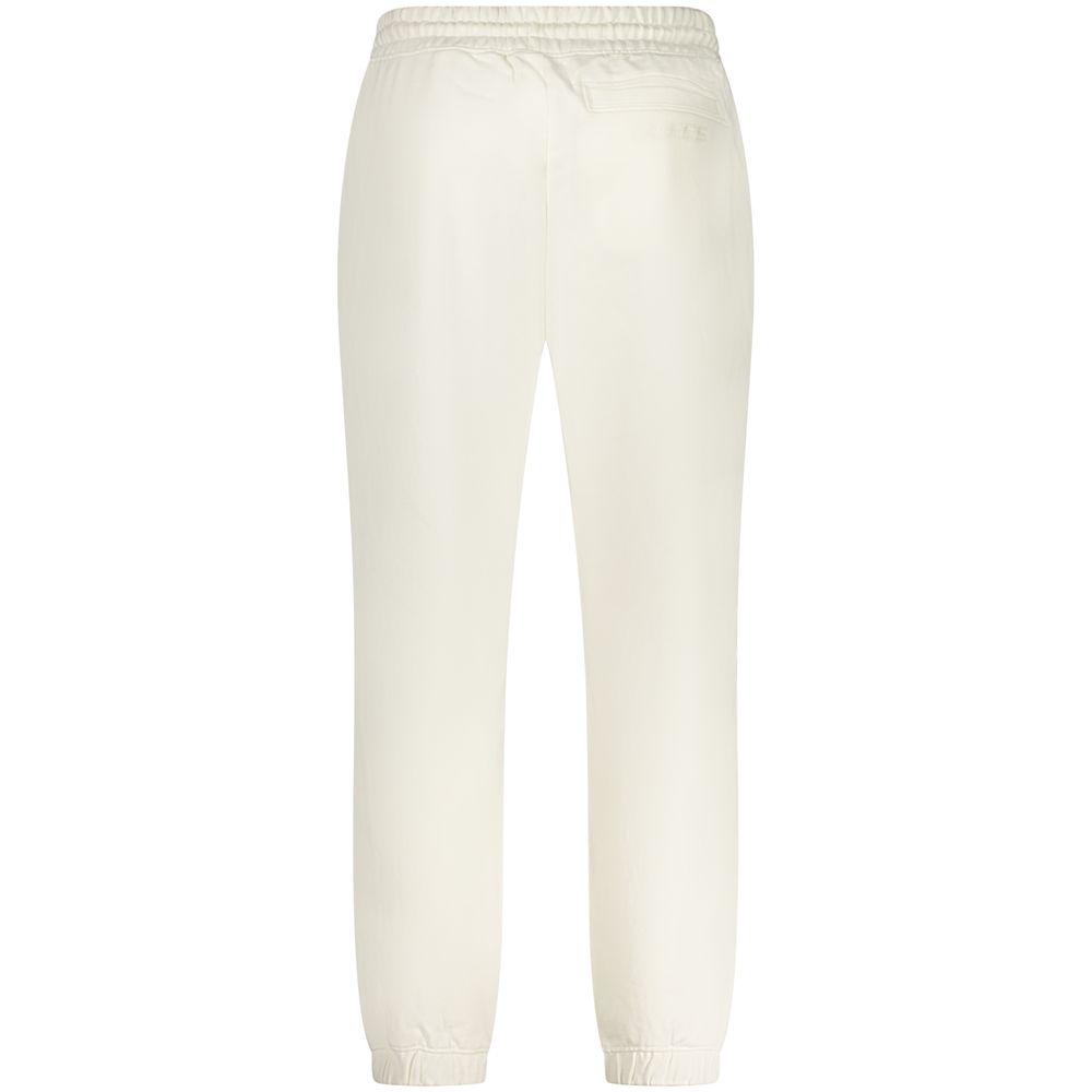 Guess Jeans Bianco Cotton Men's Trousers - Image 2