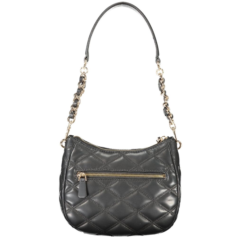 Guess Jeans Nero Poliuretano Women Handbag - Image 2